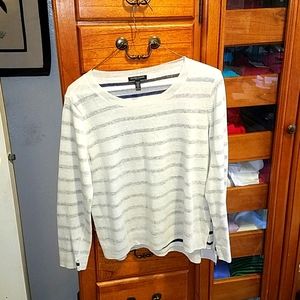 Eileen Fisher linen Double Layered Top